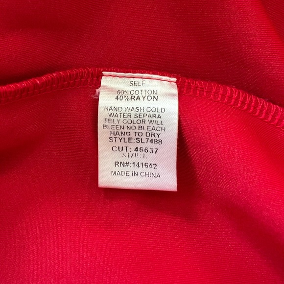 She + Sky Ruffled Dress, Large - Picture 5 of 5